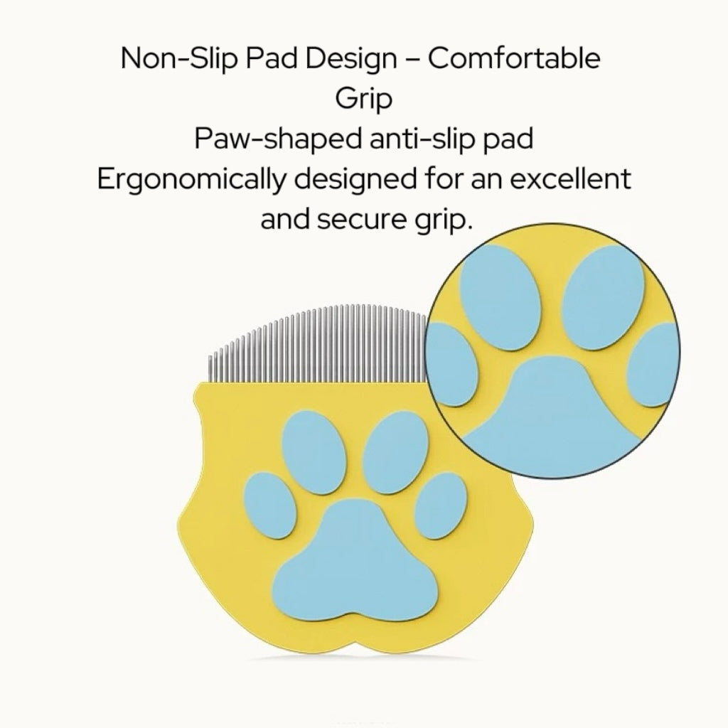Pet Face & Eye Grooming Comb for Dogs & Cats