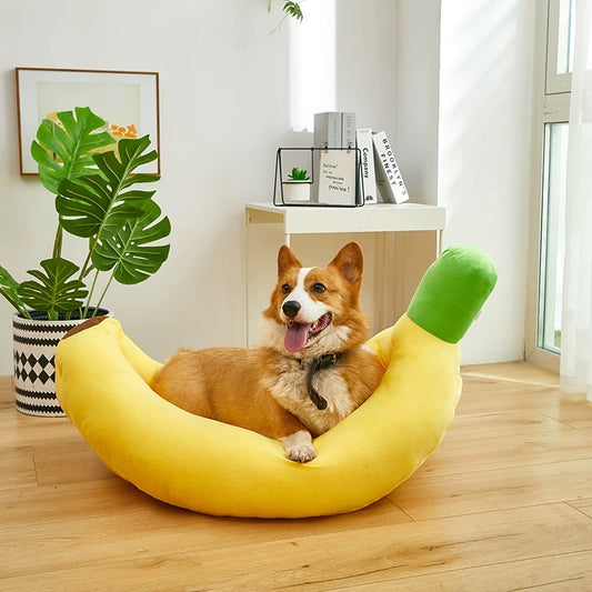 Washable Banana Pet Bed