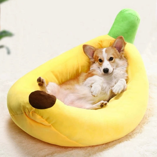 Washable Banana Pet Bed