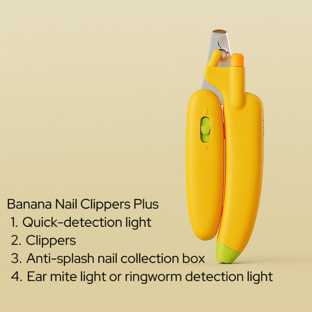 3-in-1 Pet Nail Clipper & Grooming Tool