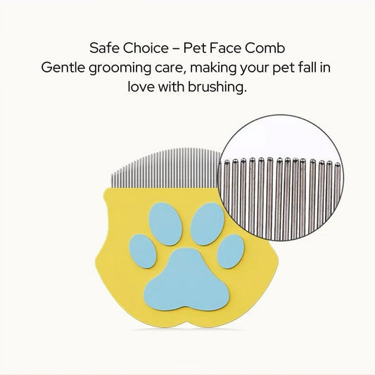 Pet Face & Eye Grooming Comb for Dogs & Cats