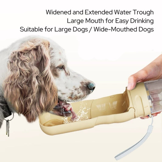 2-in-1 Portable Pet Water &amp; Food Bottle