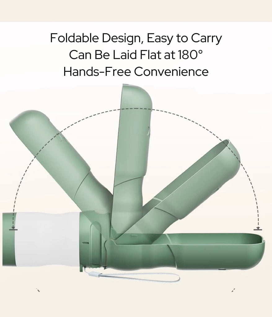 2-in-1 Portable Pet Water &amp; Food Bottle