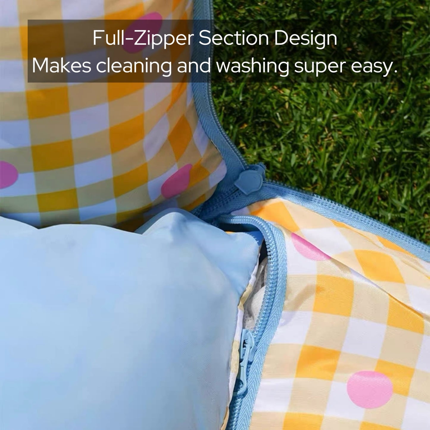 Zeze Striped Pet Car Seat & Travel Bed