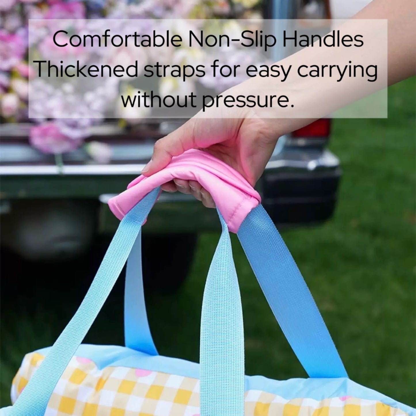 Zeze Striped Pet Car Seat & Travel Bed