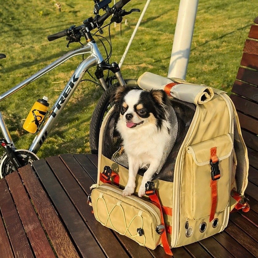 pet carrier backpack suitable for small dogs and cats outdoor use