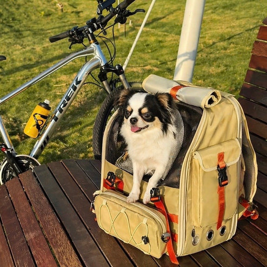 pet carrier backpack suitable for small dogs and cats outdoor use